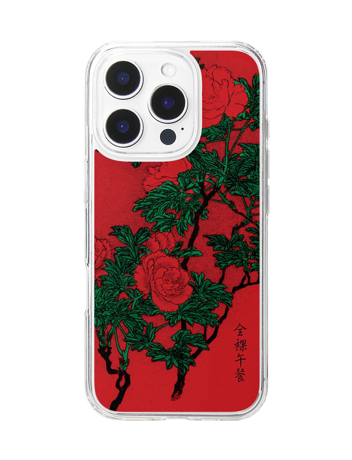 네이키드 런치(NAKED LUNCH) Oriental Rose Jellyhard Case (+맥세이프)