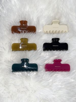 텐더 헤어 클립 (6컬러)