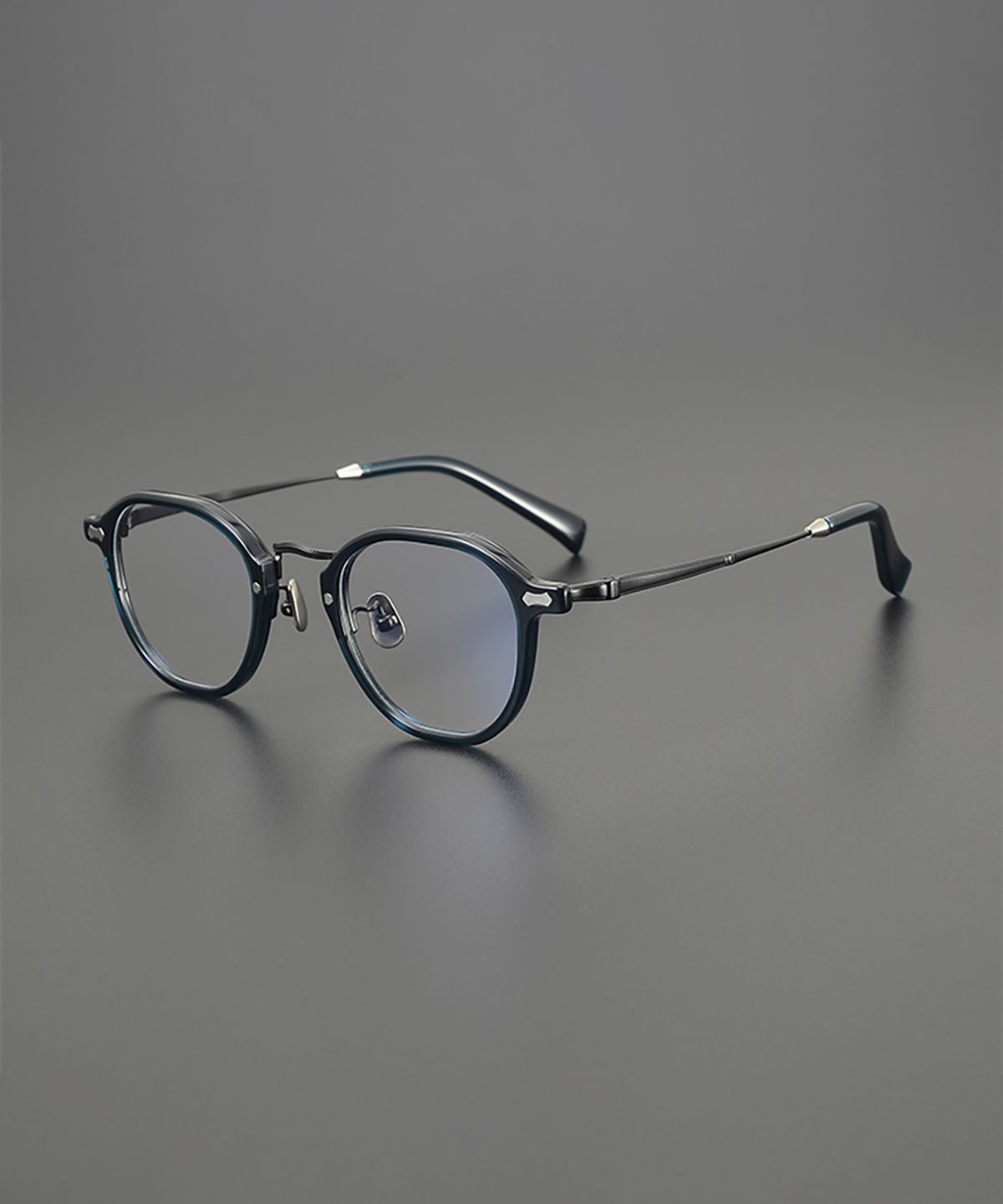 링컨프레임(LINCOLNFRAME) NM-143 퓨어티타늄 안경테 Blue green