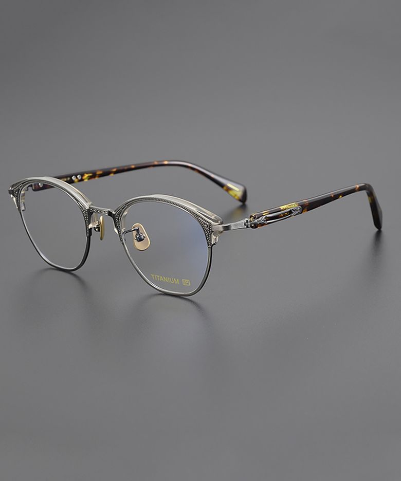 E-051 퓨어티타늄 안경테 Leopard