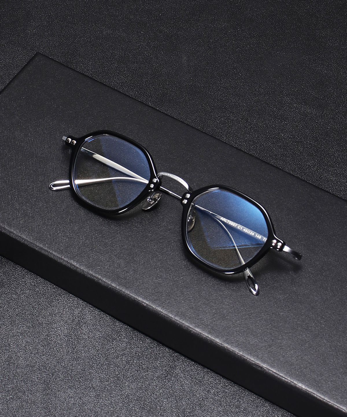 링컨프레임(LINCOLNFRAME) ARLT-5957 티타늄 안경테 Black