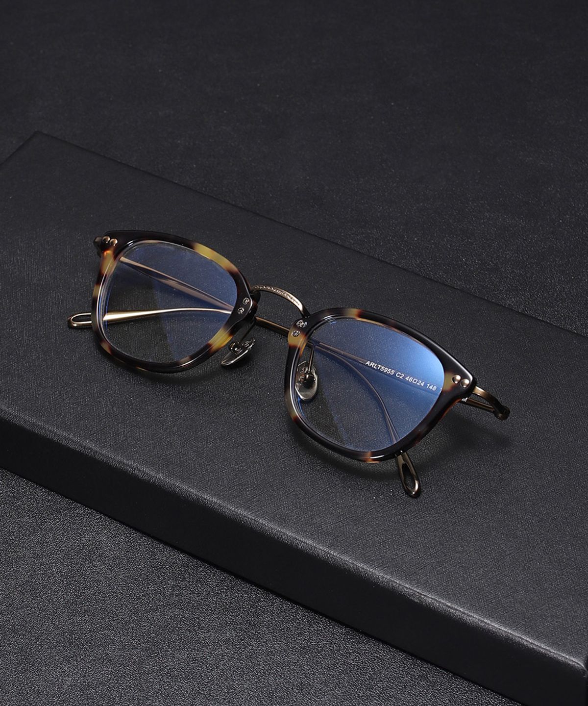 링컨프레임(LINCOLNFRAME) ARLT-5955 티타늄 안경테 Leopard
