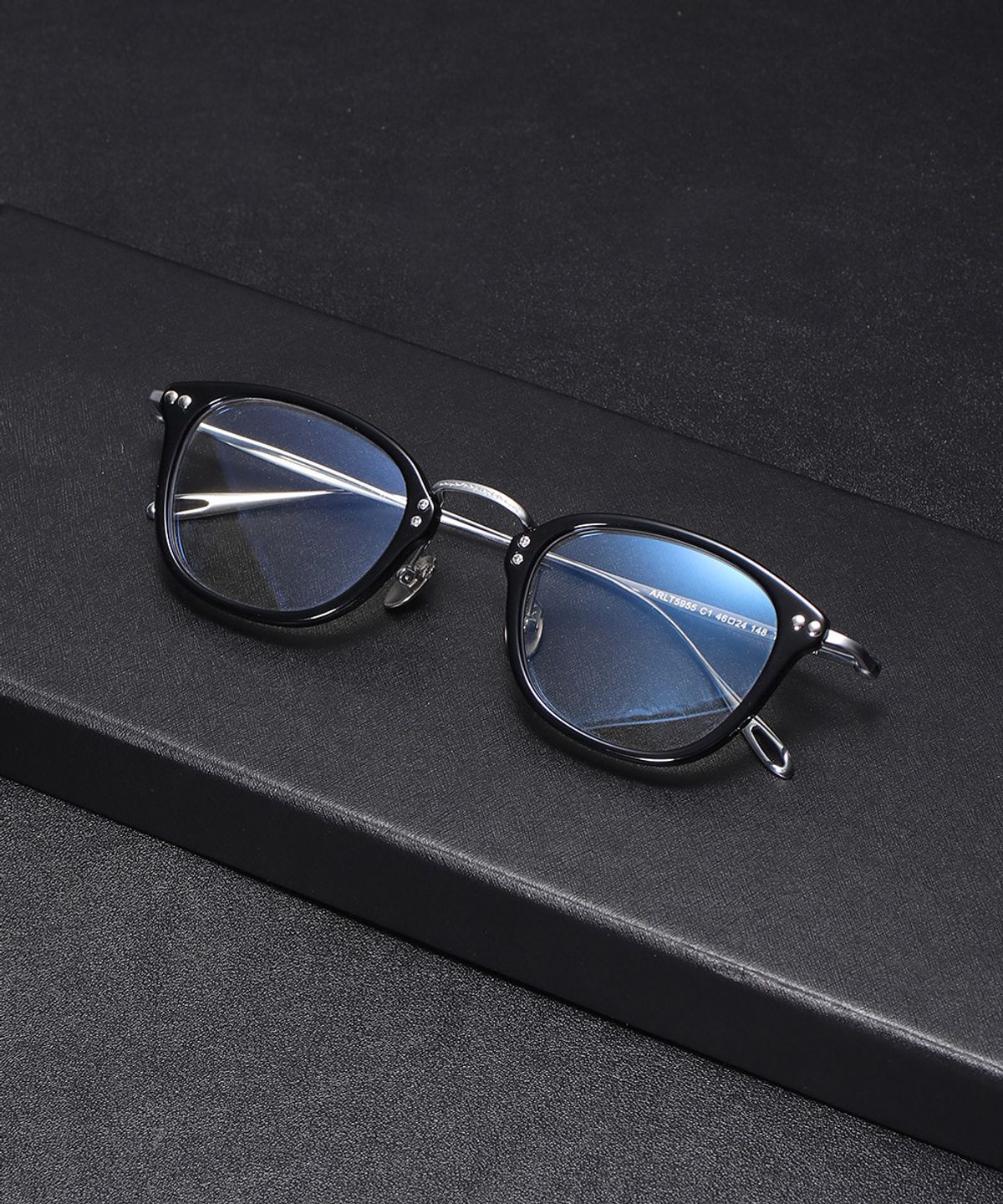 링컨프레임(LINCOLNFRAME) ARLT-5955 티타늄 안경테 Black