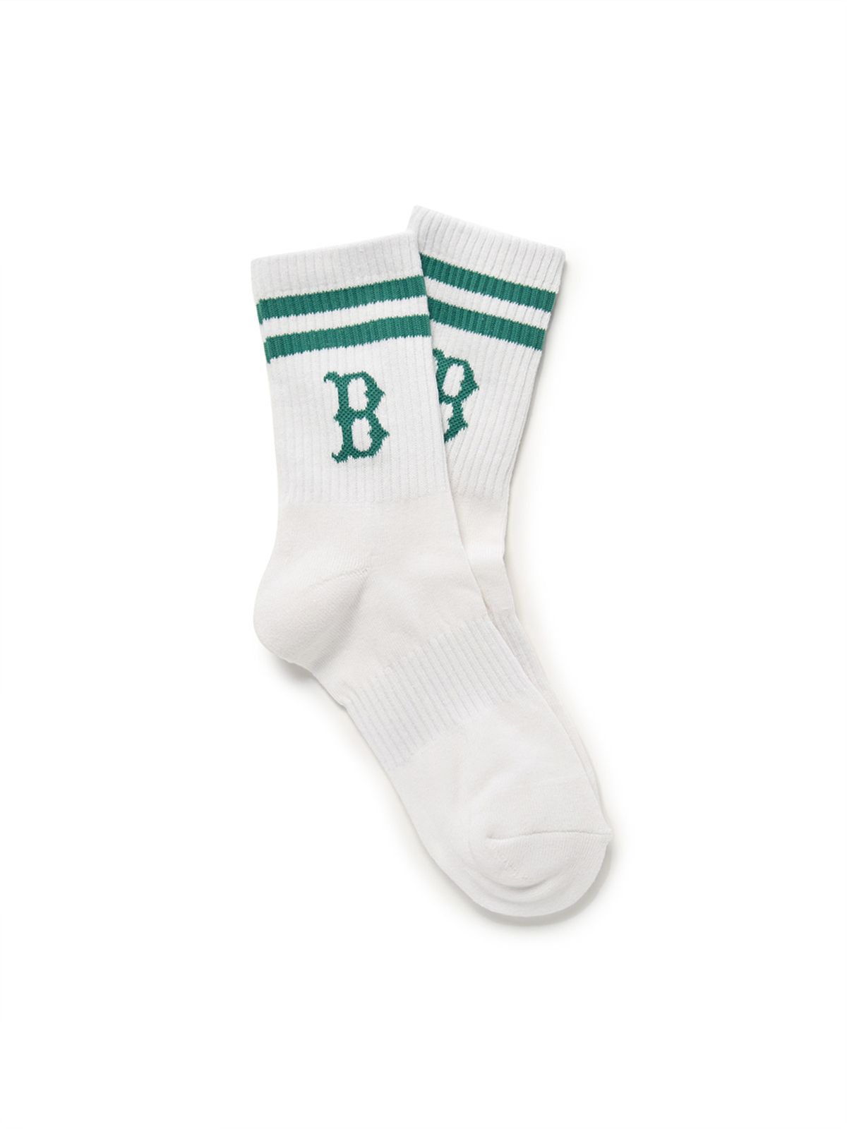 엠엘비(MLB) 빅로고 스트라이프 장목양말 BOS (Green)