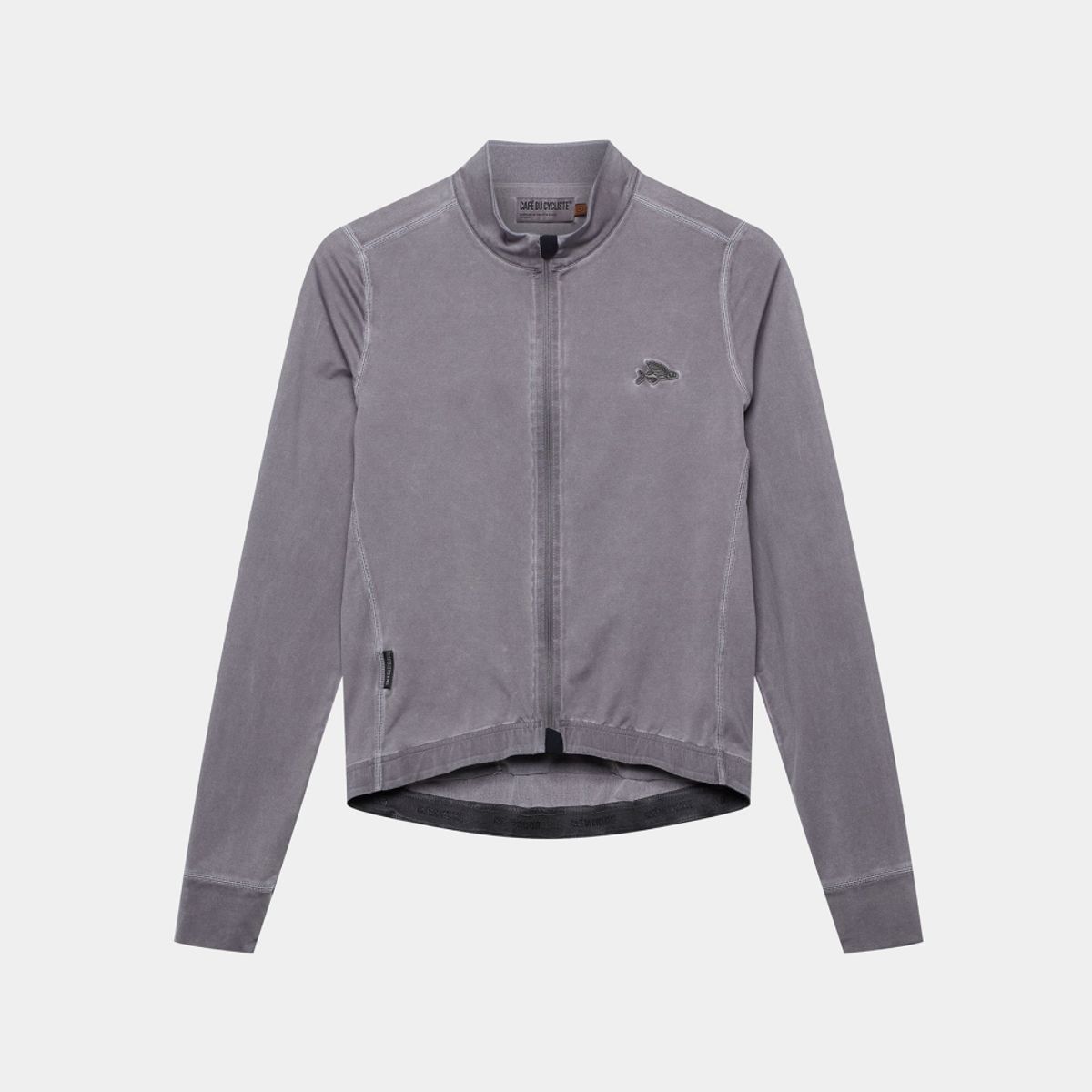 카페 드 사이클리스트(CAFE DU CYCLISTE) 찰리 클래식 긴팔 져지 콜드 다이 차콜 남성