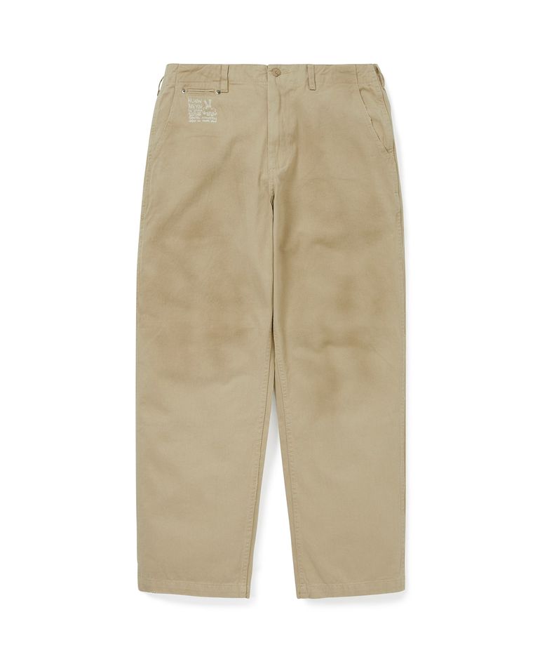 TNT Daniel Johnston Faded Twill Pant Khaki