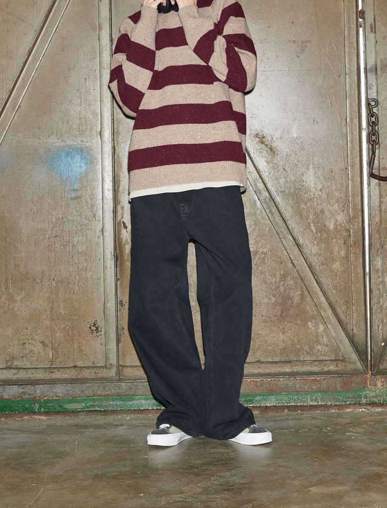 Kainda Pigment Loosefit Pants Black
