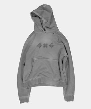 블리치드 심볼 후디 [차콜]