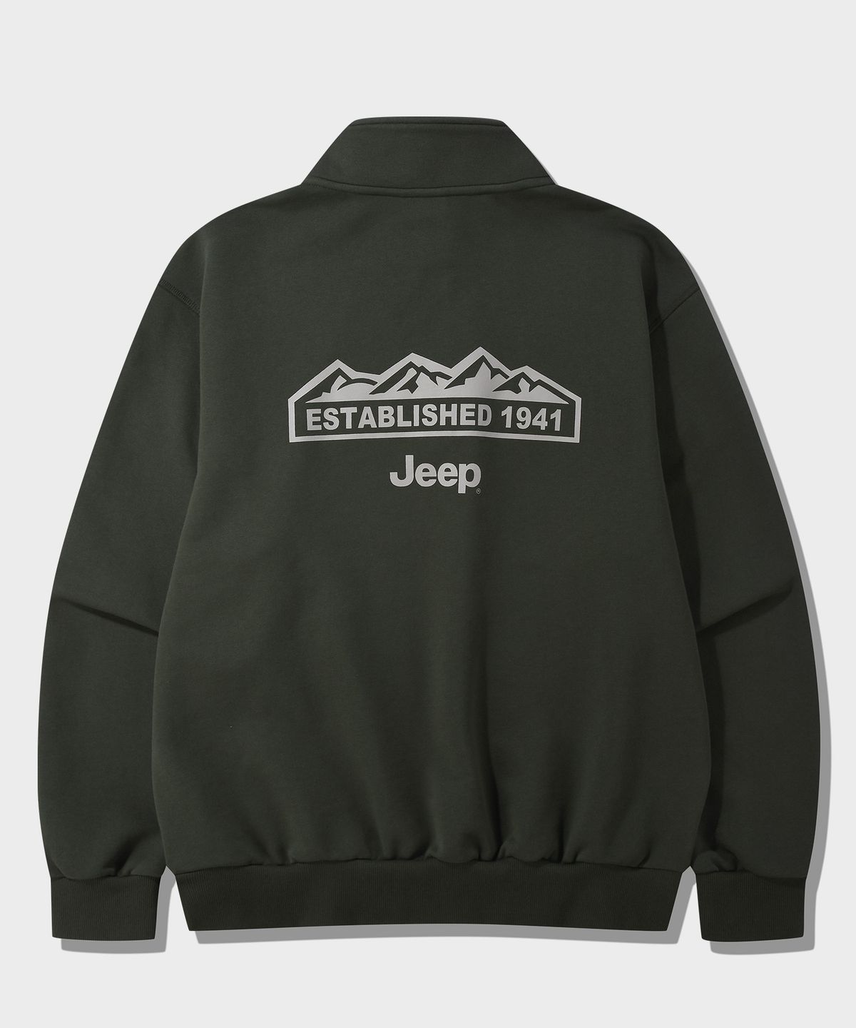 지프(JEEP) [360g] M-Logo 반집업 맨투맨 (JR5TSU838GN)