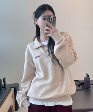 [360g] M-Logo 반집업 맨투맨 (JR5TSU838CE)