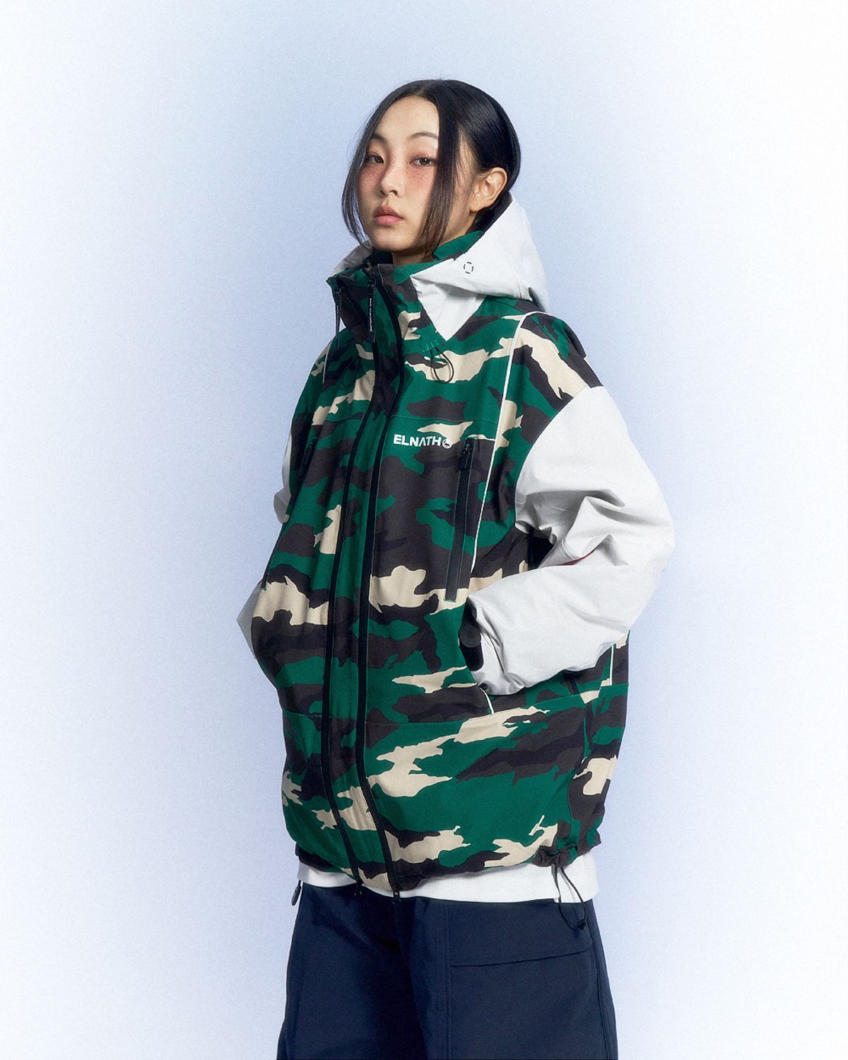 엘나스(ELNATH) CANE JACKET G.CAMO