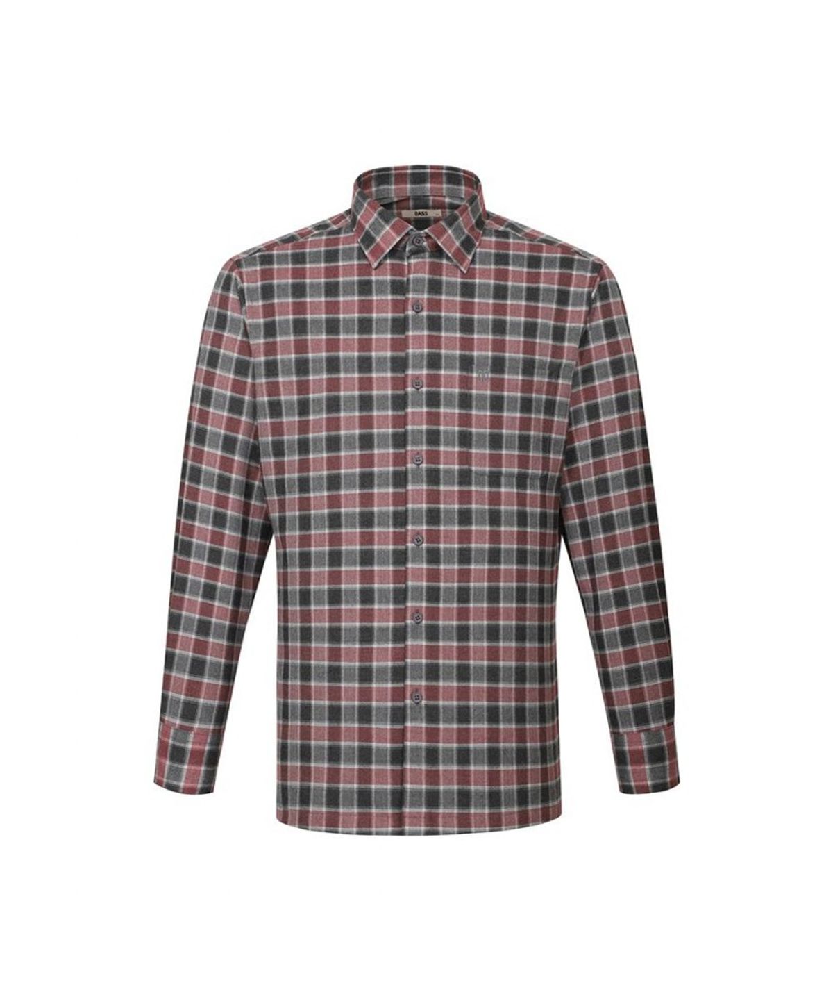 닥스셔츠(DAKS SHIRTS) 기모 폴리혼방 노케어 미디움체크 셔츠 레귤러핏_DLW1SHCL106G1