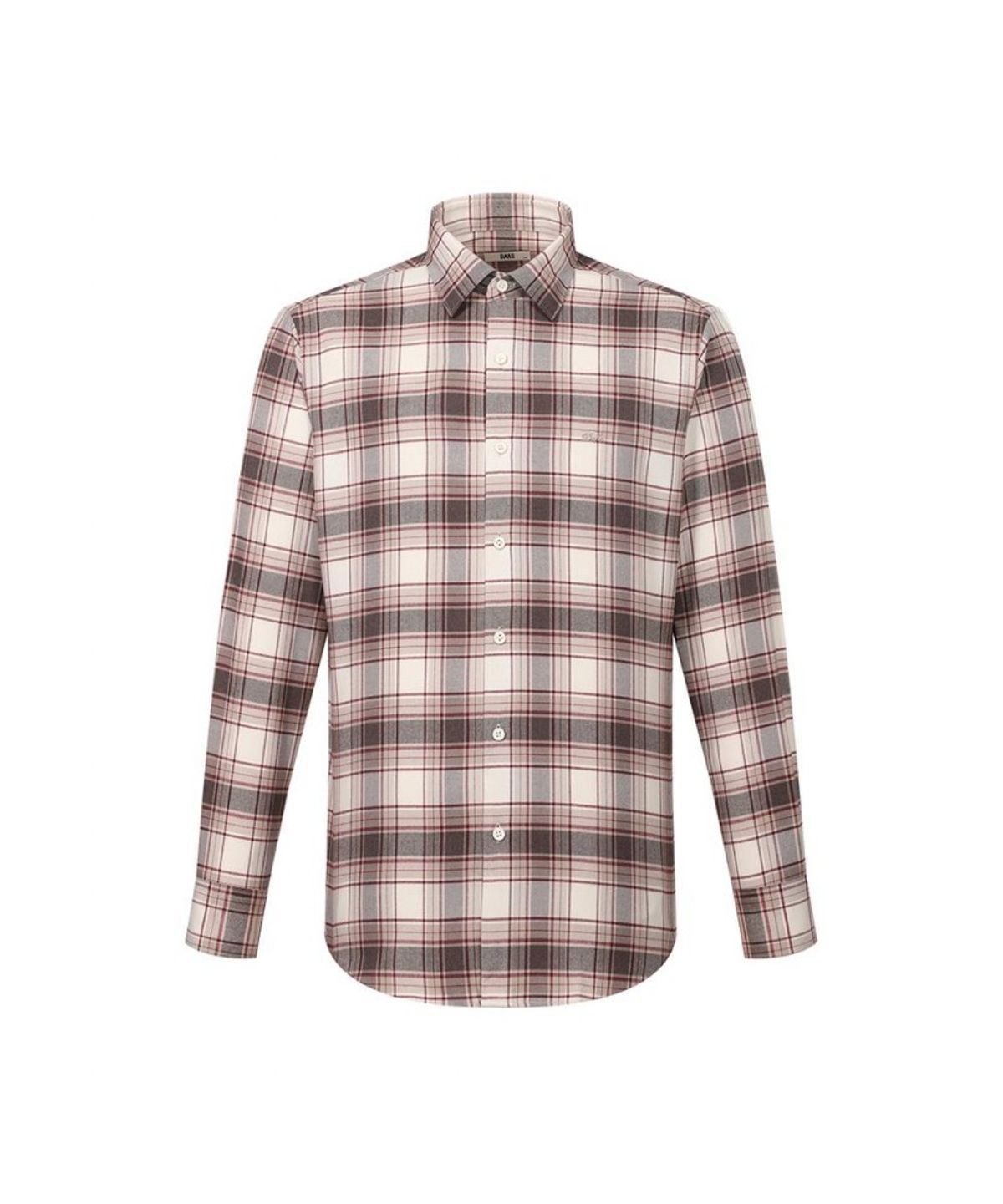 닥스셔츠(DAKS SHIRTS) 기모 노케어 미디움체크 셔츠 레귤러핏_DLW1SHCL107I1
