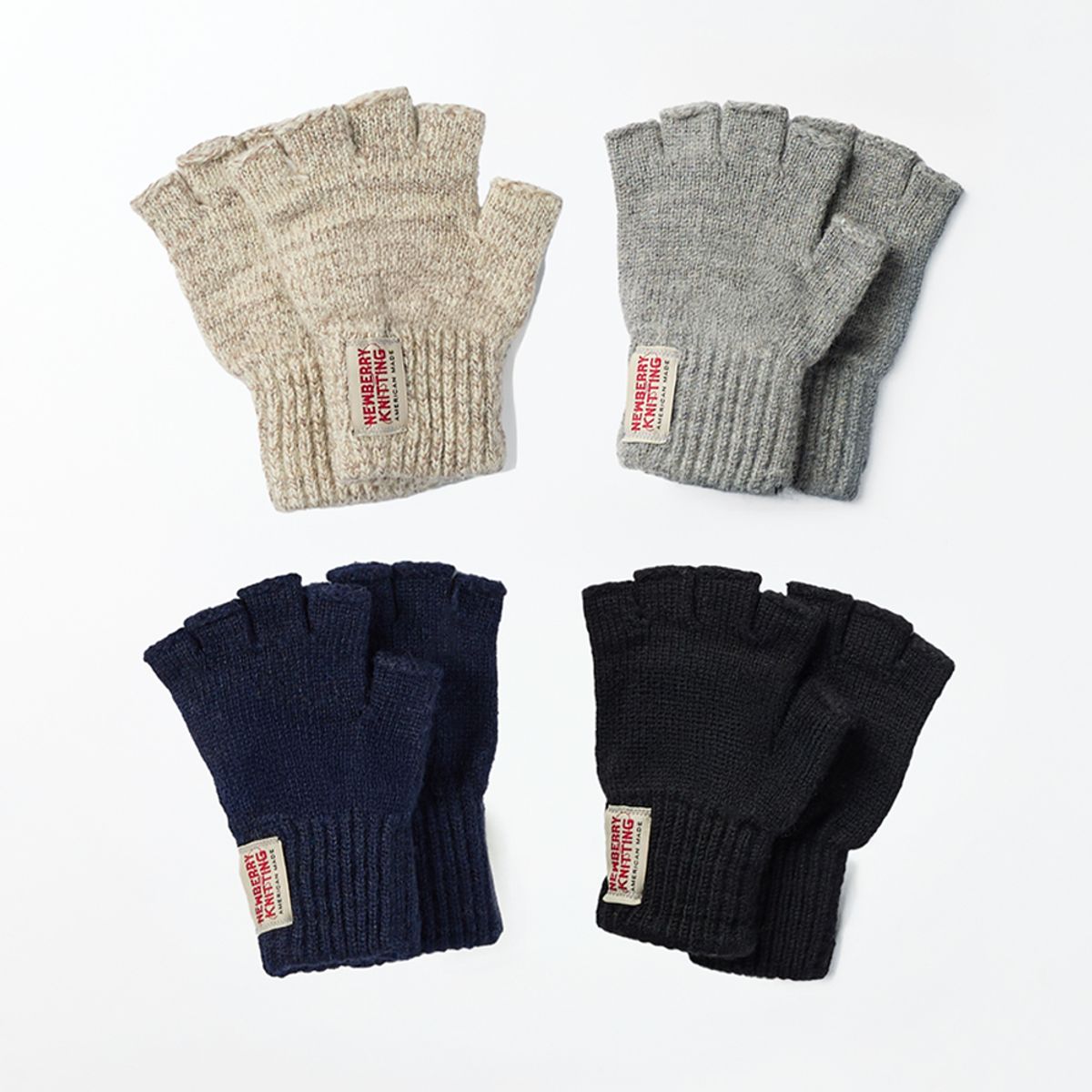 뉴베리니팅(NEWBERRYKNITTING) 핑거리스 니트 장갑 컬렉션