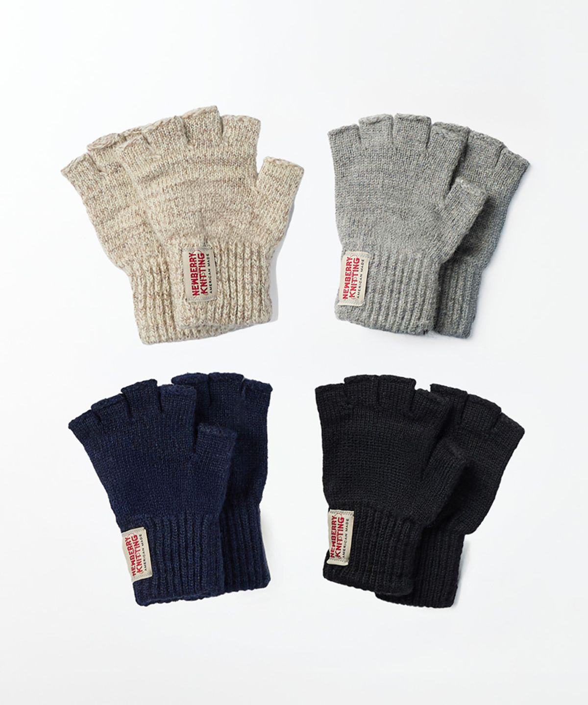 뉴베리니팅(NEWBERRYKNITTING) 핑거리스 니트 장갑 컬렉션