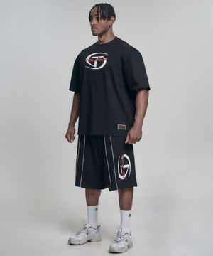 [SET-UP] 심볼 오버핏 숏 슬리브 셋업_ 3Color