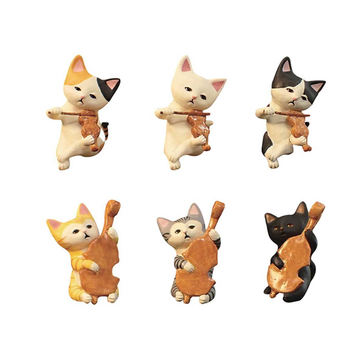 이앤오(ENO) 가챠 캡슐 뽑기 고양이 오케스트라 6종 세트