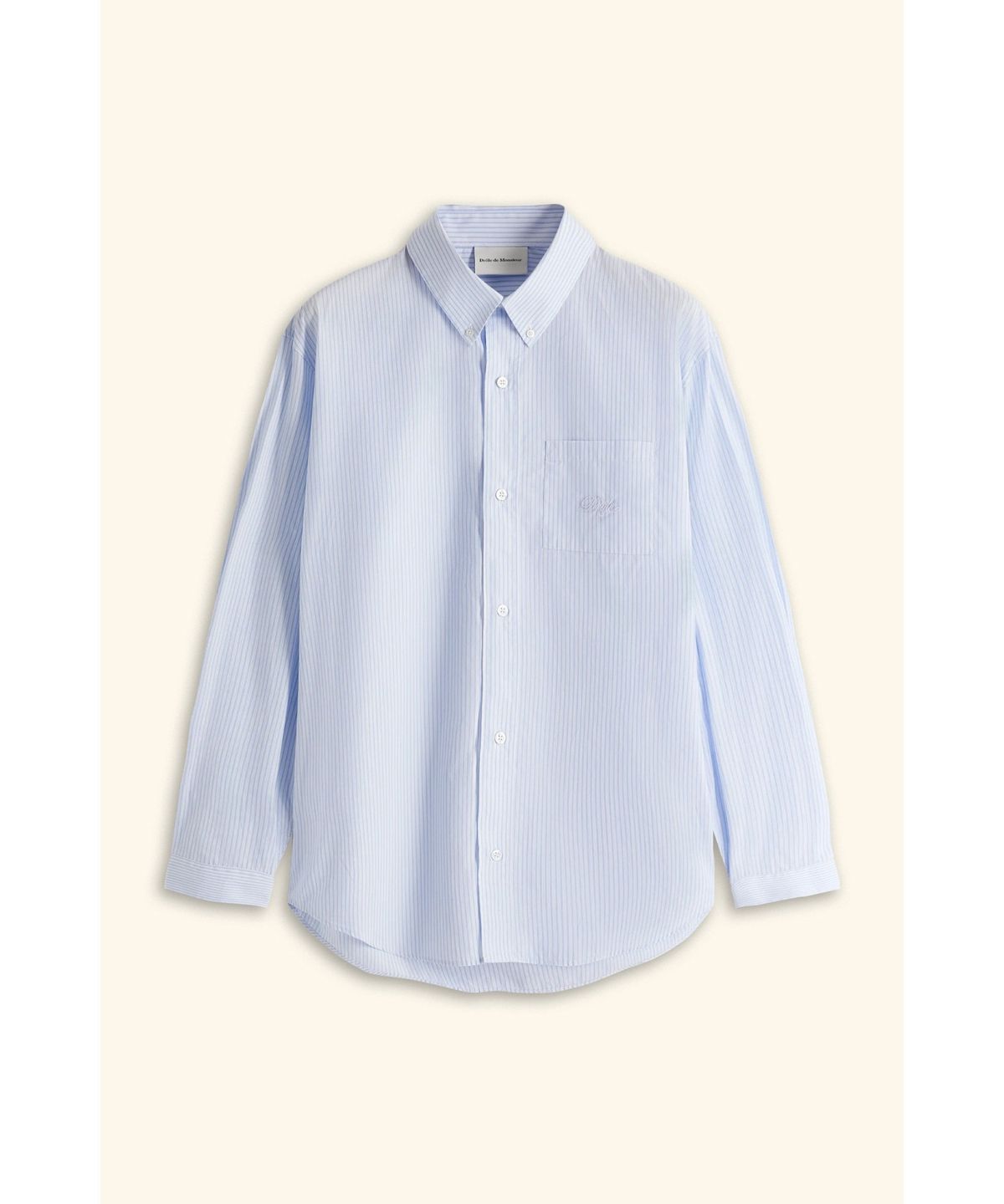 드롤드무슈(DROLE DE MONSIEUR) La Chemise Rayee D0SAA25003BUL