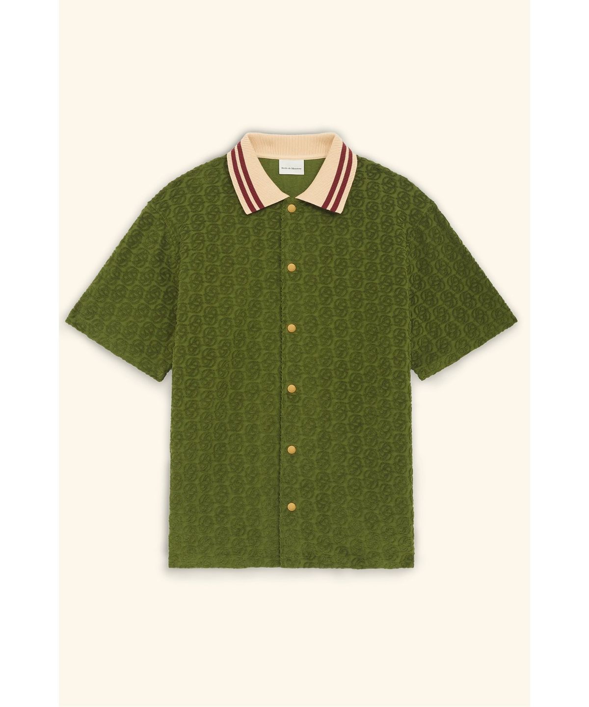 드롤드무슈(DROLE DE MONSIEUR) La Chemise Monogramme D0SCA25208GRD