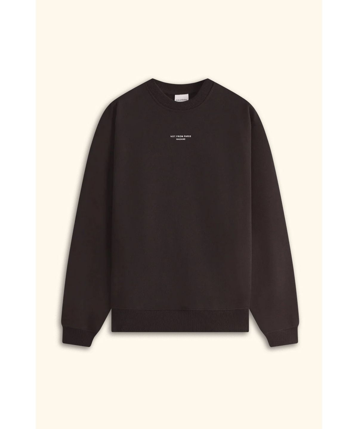드롤드무슈(DROLE DE MONSIEUR) Le Sweatshirt Slogan Classique D0TSW25250BRD