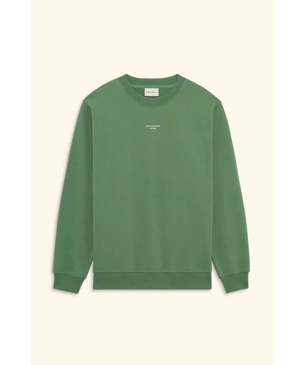 드롤드무슈(DROLE DE MONSIEUR) Le Sweatshirt Slogan Classique D0TSW25250GRL