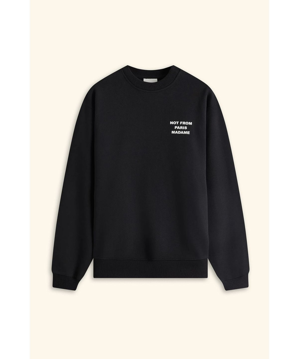 드롤드무슈(DROLE DE MONSIEUR) Le Sweatshirt Slogan D0TSA25001BKX