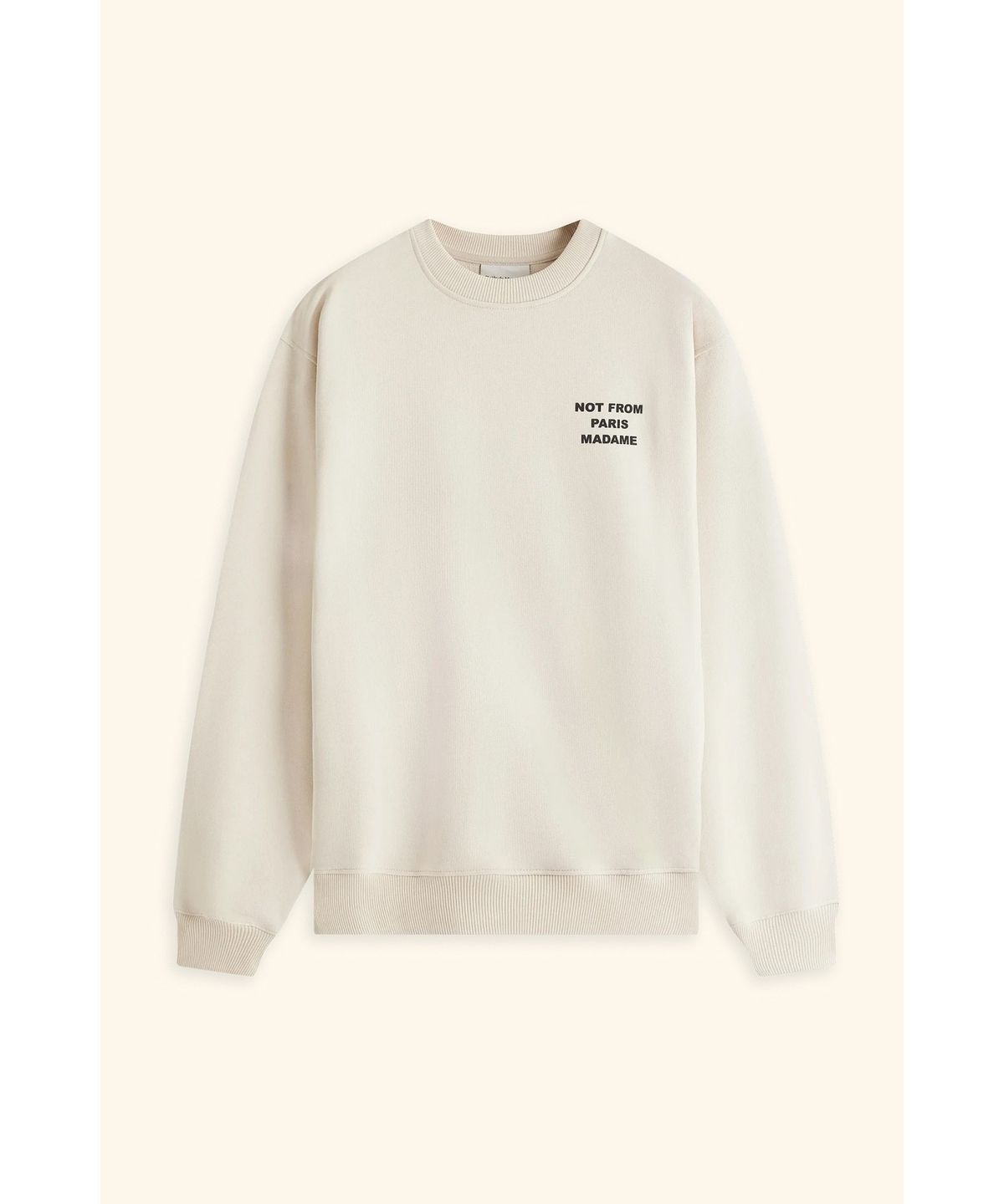 드롤드무슈(DROLE DE MONSIEUR) Le Sweatshirt Slogan D0TSA25001IVD