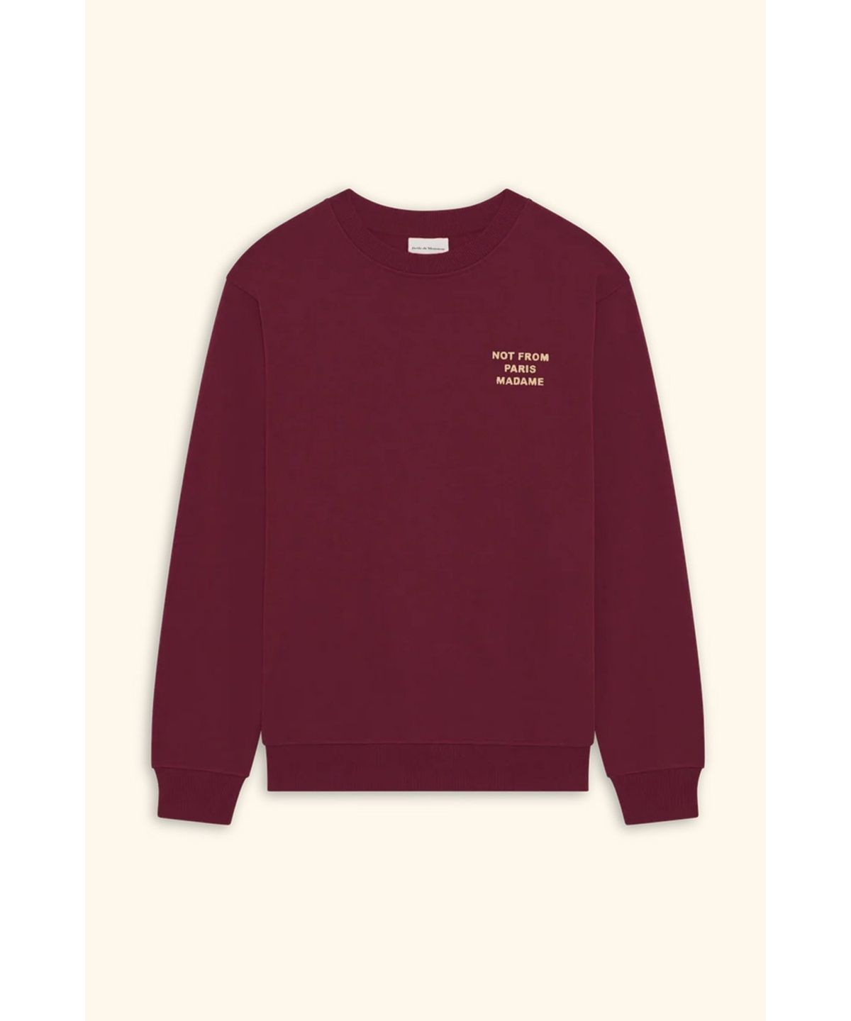 드롤드무슈(DROLE DE MONSIEUR) Le Sweatshirt Slogan D0TSW25249WIX