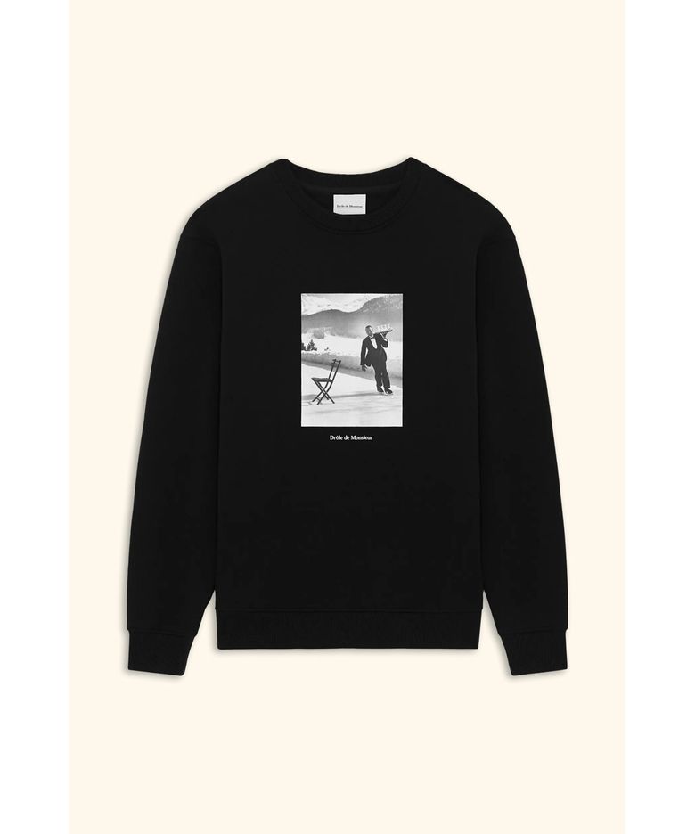 Le Sweatshirt Ice Skating Waiter D0TSW25246BKX