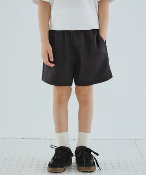 [쿨탠다드] 복서 핏 스웨트 쇼츠 [다크 그레이]