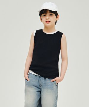 에센셜 탱크 탑 [블랙]