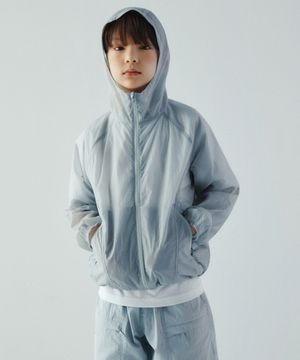 [시티 레저] 시어 윈드브레이커 재킷 [클라우디 블루]