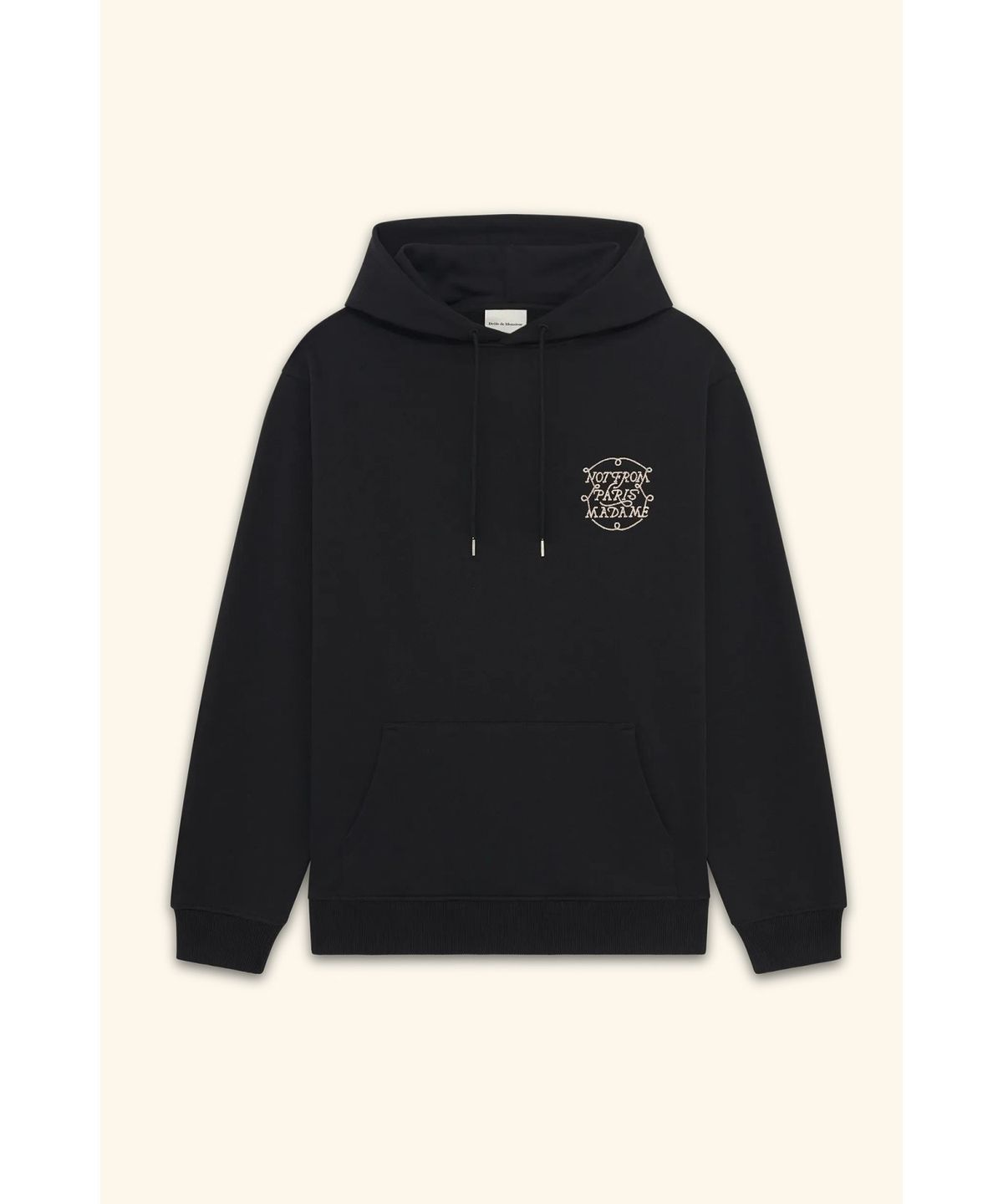 드롤드무슈(DROLE DE MONSIEUR) Le Hoodie Slogan Tresses D0THA25212BKX