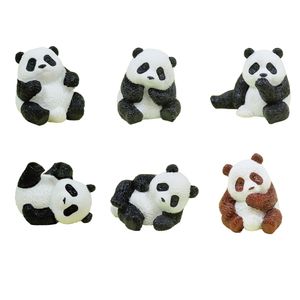 가챠 캡슐 뽑기 후테부테 팬더 6종 세트