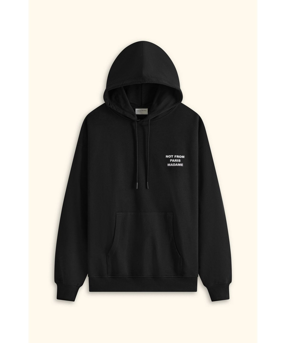 드롤드무슈(DROLE DE MONSIEUR) Le Hoodie Slogan D0THA25001BKX