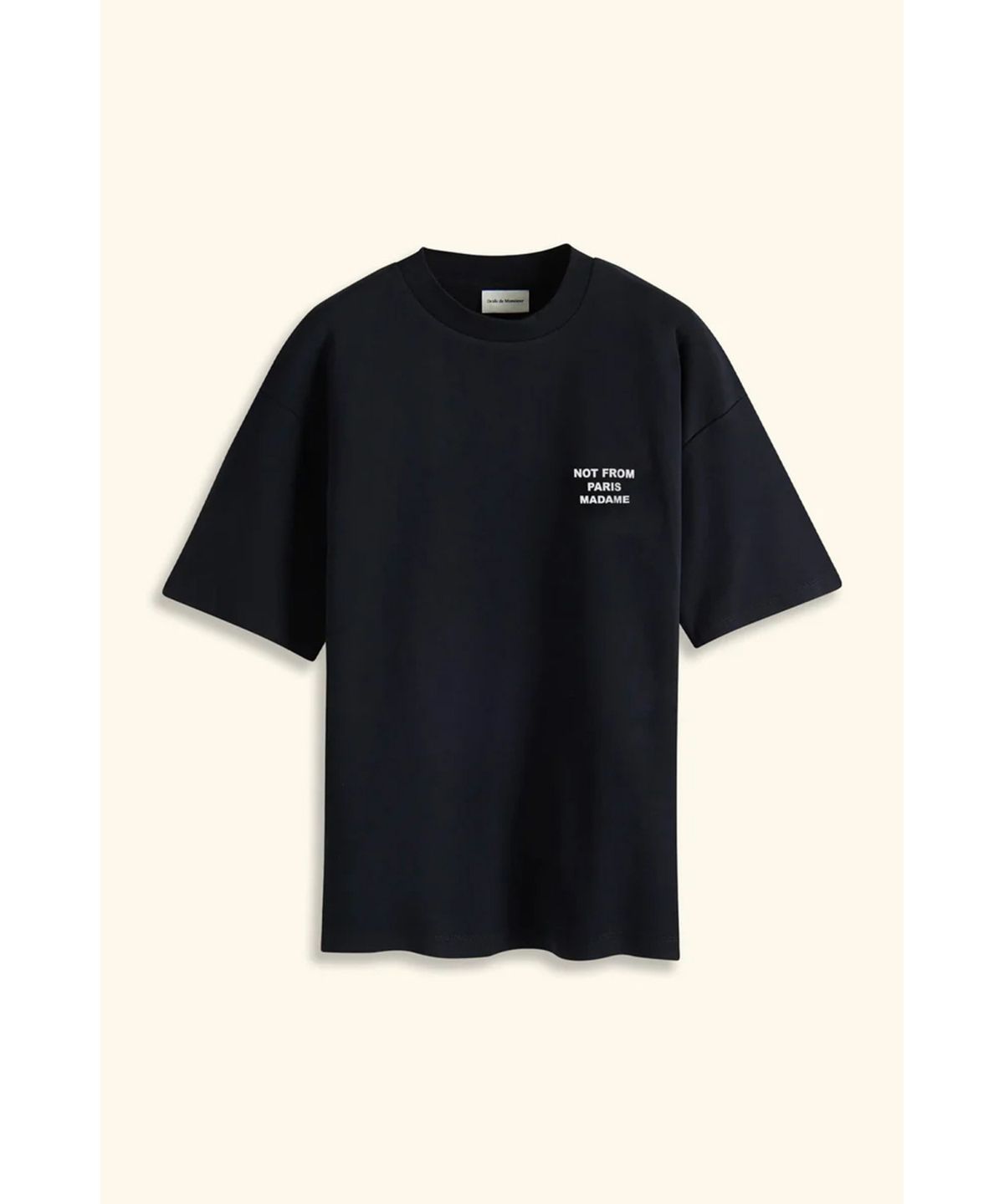 드롤드무슈(DROLE DE MONSIEUR) Le T-Shirt Slogan D0TCA25001BKX