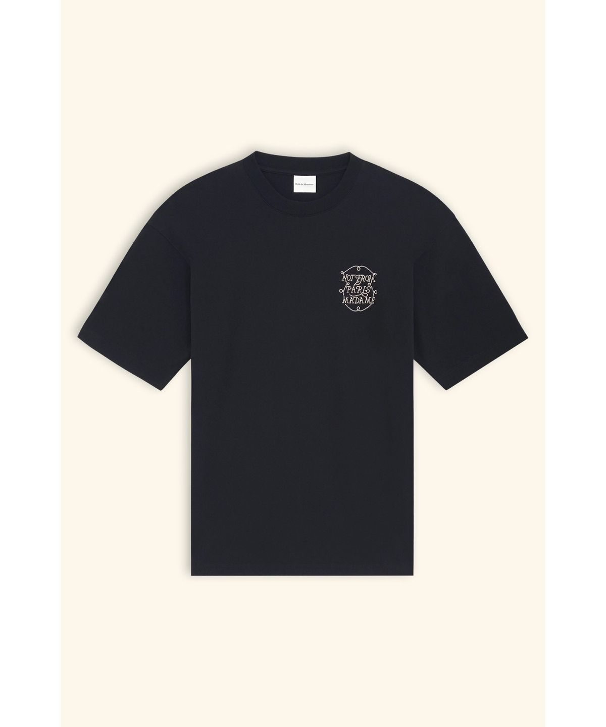 드롤드무슈(DROLE DE MONSIEUR) Le Tshirt Slogan Tresses D0TCA25218BKX