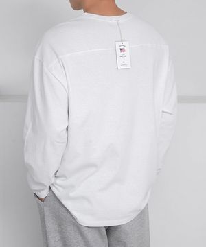 모노 USA 코튼 절개 긴팔티 (ver.하이퀄리티) [M-6XL]