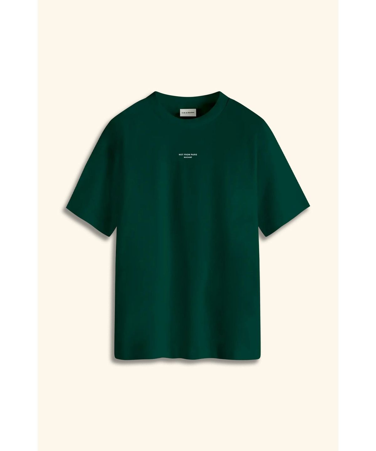 드롤드무슈(DROLE DE MONSIEUR) Le T-Shirt Slogan Classique D0TCA25002GRD