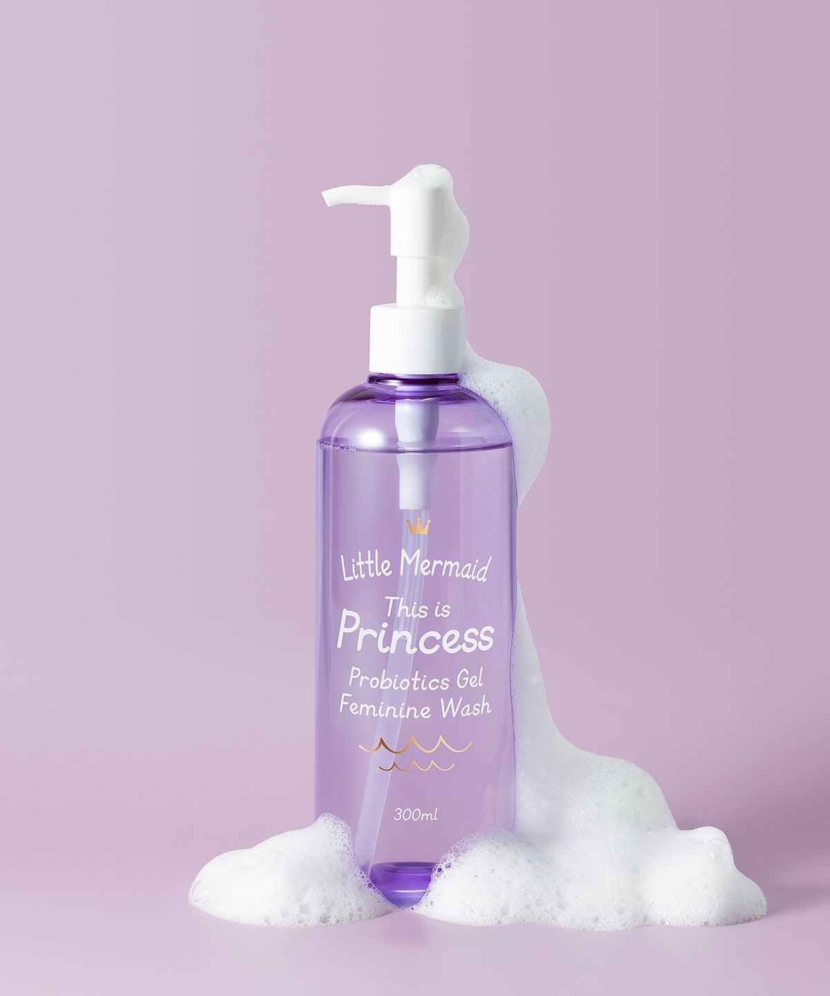 뷰티레시피(BEAUTY RECIPE) 리틀머메이드 디스 이즈 프린세스 프로바이오틱스 젤 여성청결제 300ml