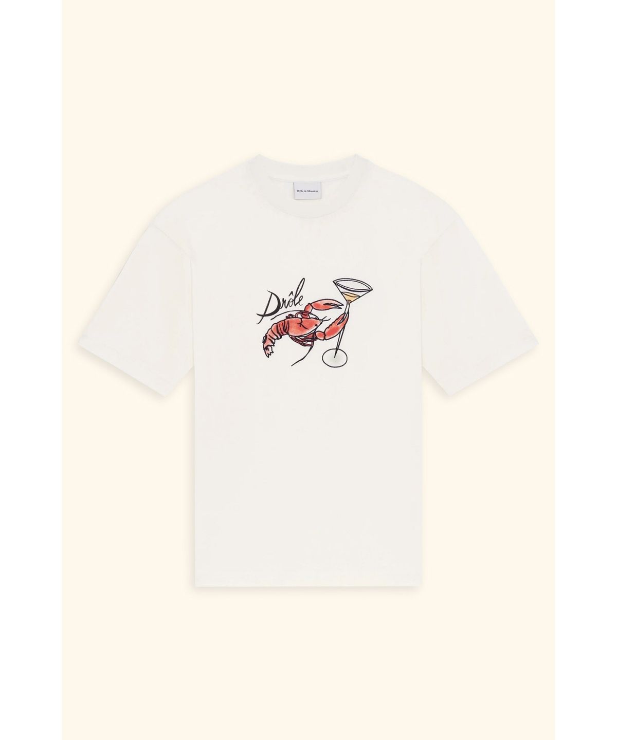 드롤드무슈(DROLE DE MONSIEUR) Le T-shirt Homard D0TCW25251WHM