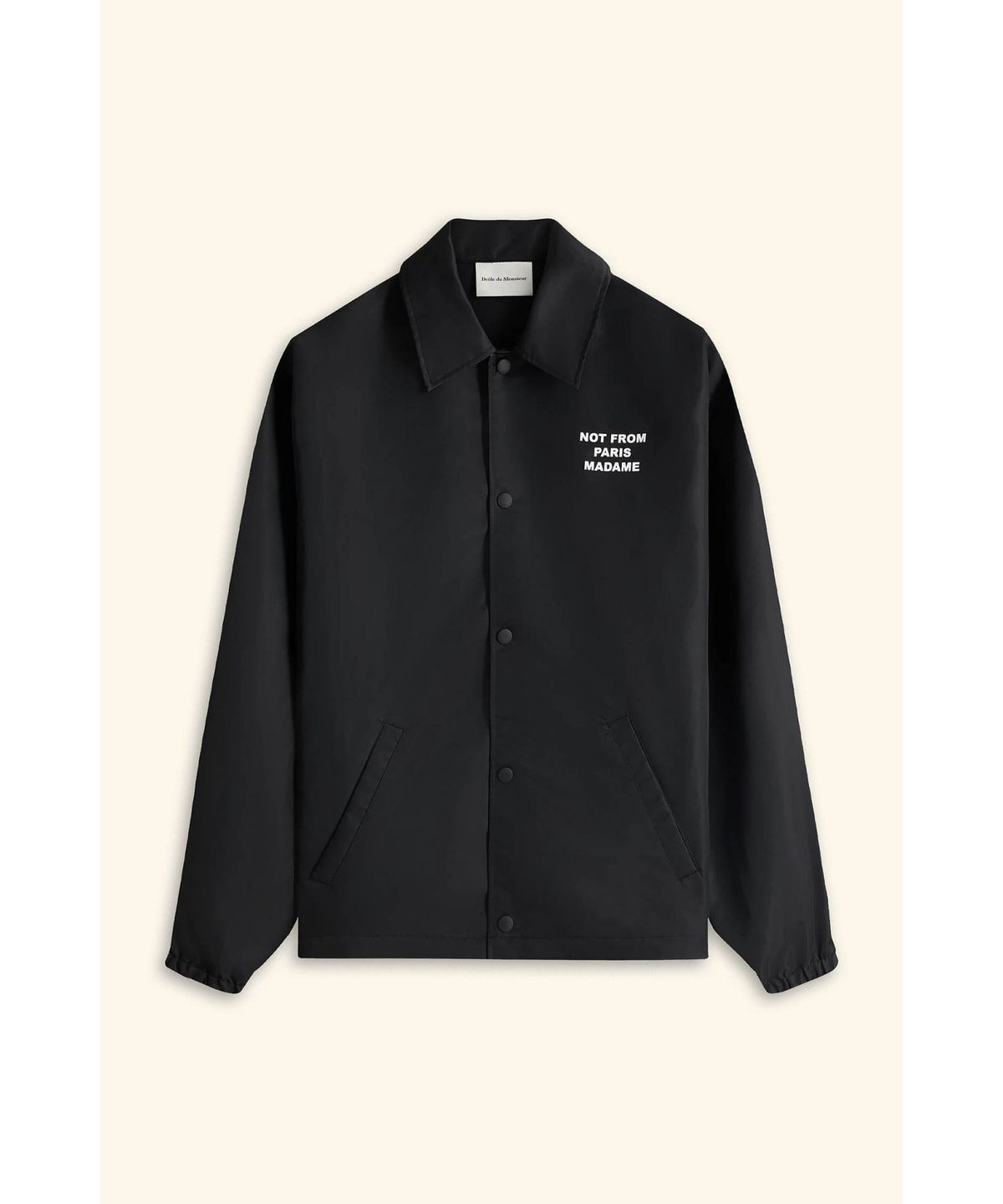 드롤드무슈(DROLE DE MONSIEUR) La Veste Slogan D0JAA25001BKX