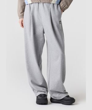 에센셜 루즈 와이드 팬츠 그레이 UR123CFP17