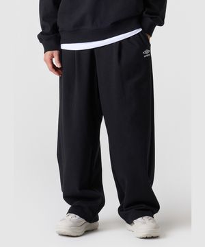 에센셜 루즈 와이드 팬츠 블랙 UR123CFP17