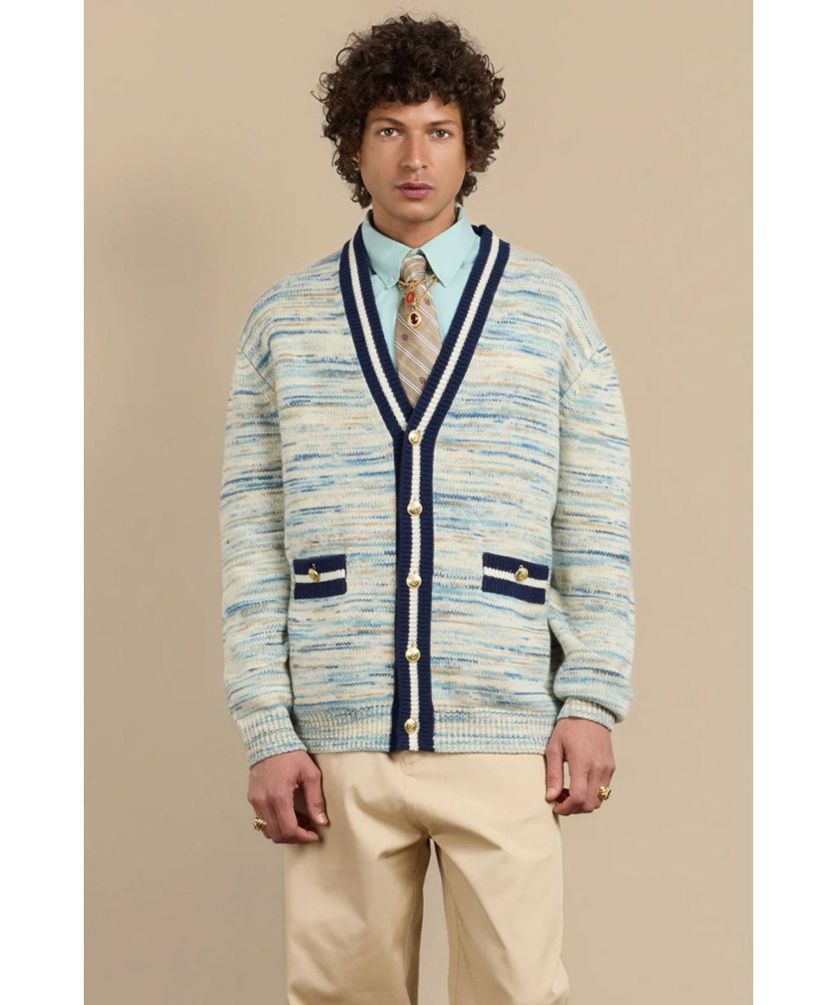 드롤드무슈(DROLE DE MONSIEUR) Le Cardigan Mouline D0WCW25227OTX