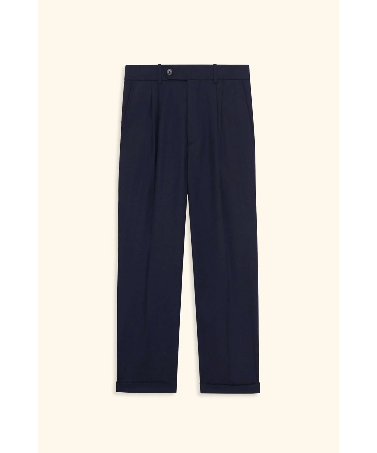 드롤드무슈(DROLE DE MONSIEUR) Le Pantalon a Plis Cropped D0PAW25308NYX