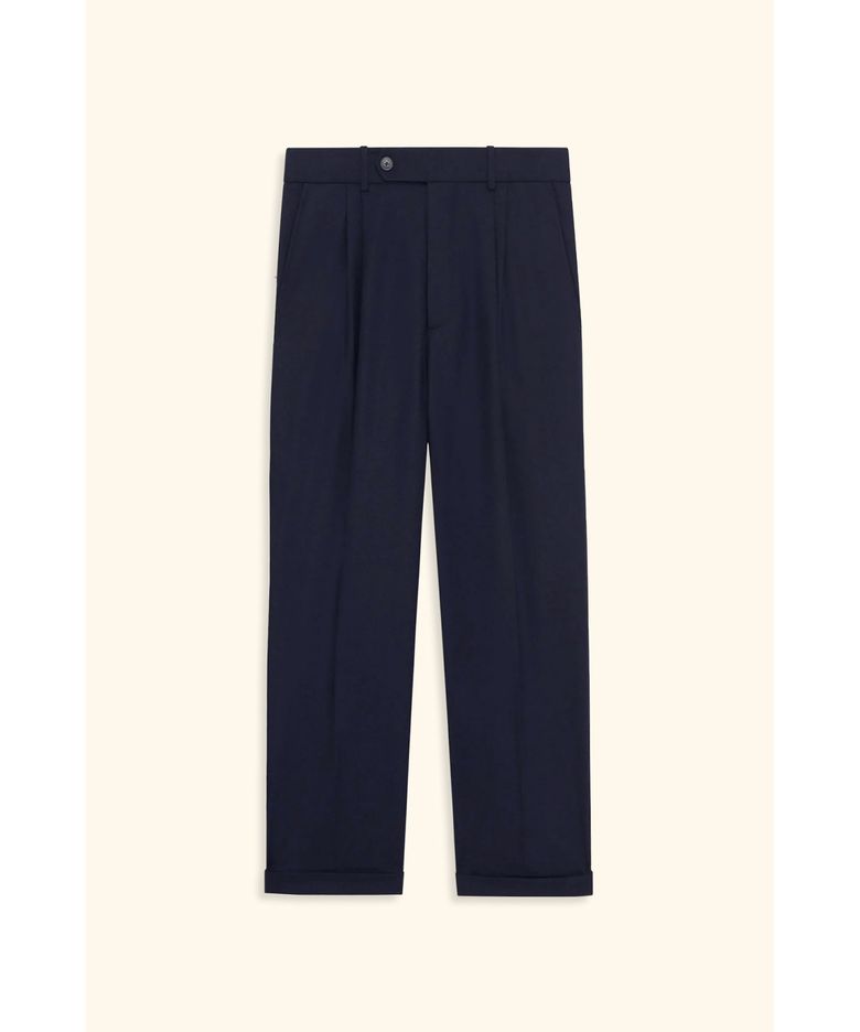 Le Pantalon a Plis Cropped D0PAW25308NYX