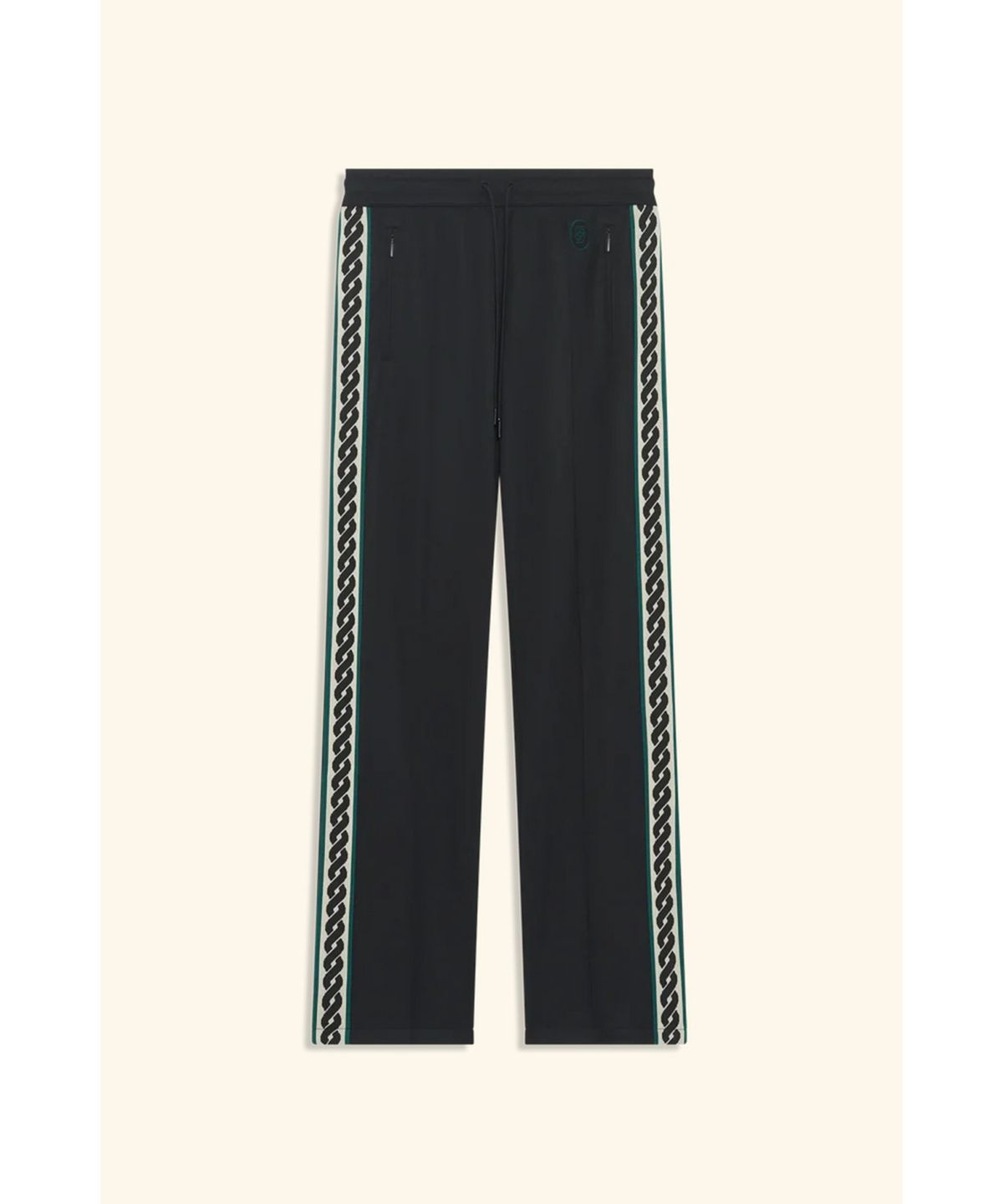 드롤드무슈(DROLE DE MONSIEUR) Le Track Pants Tresse D0PTA25001BKX