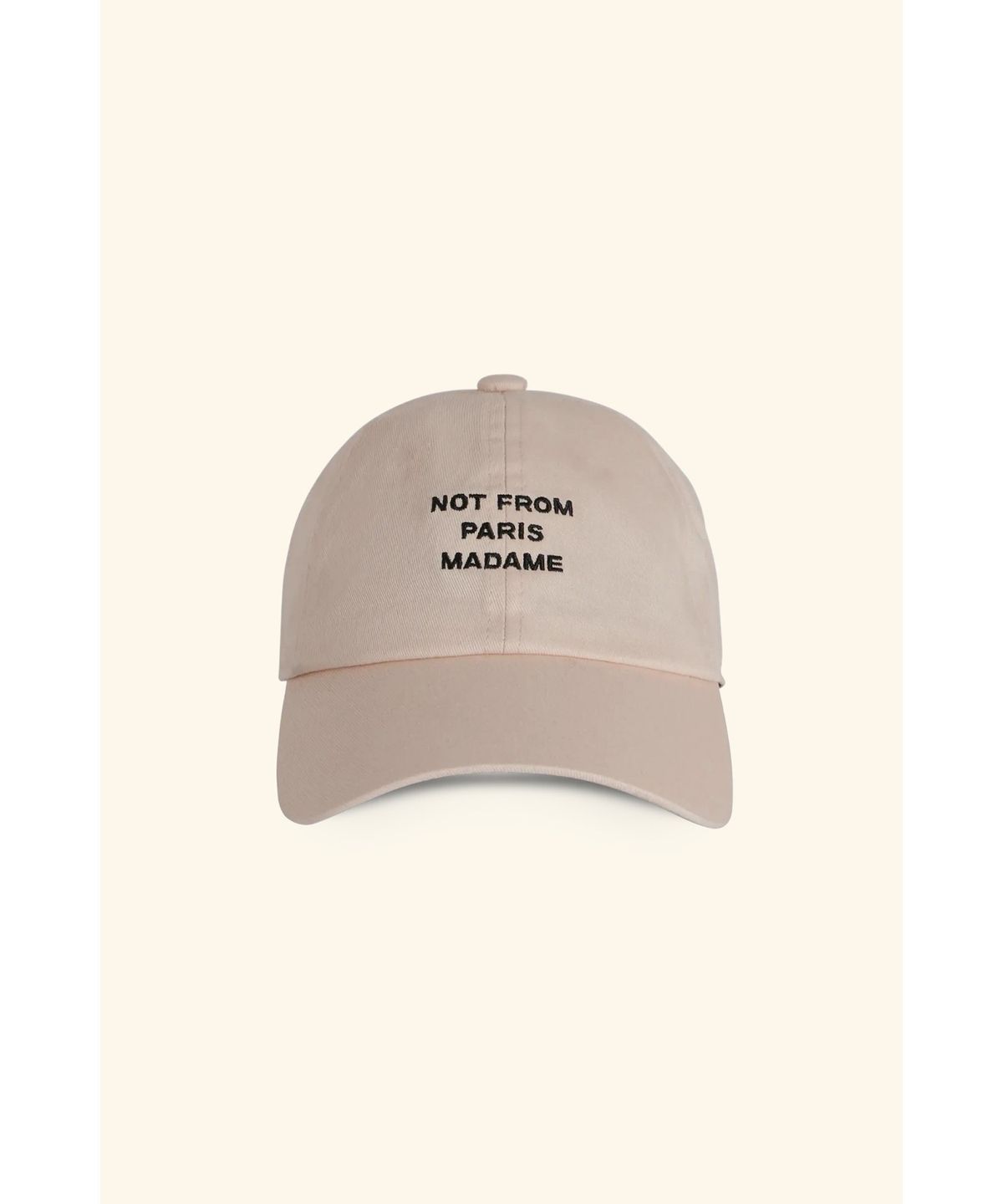 드롤드무슈(DROLE DE MONSIEUR) La Casquette Slogan D4RAA25001IVD