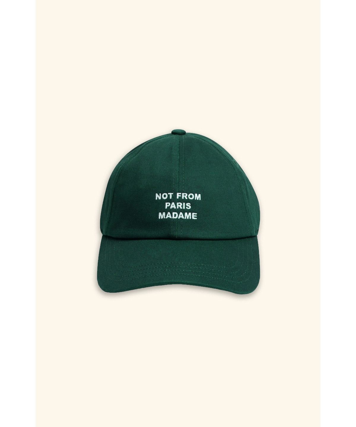 드롤드무슈(DROLE DE MONSIEUR) La Casquette Slogan D4RAA25001GRD